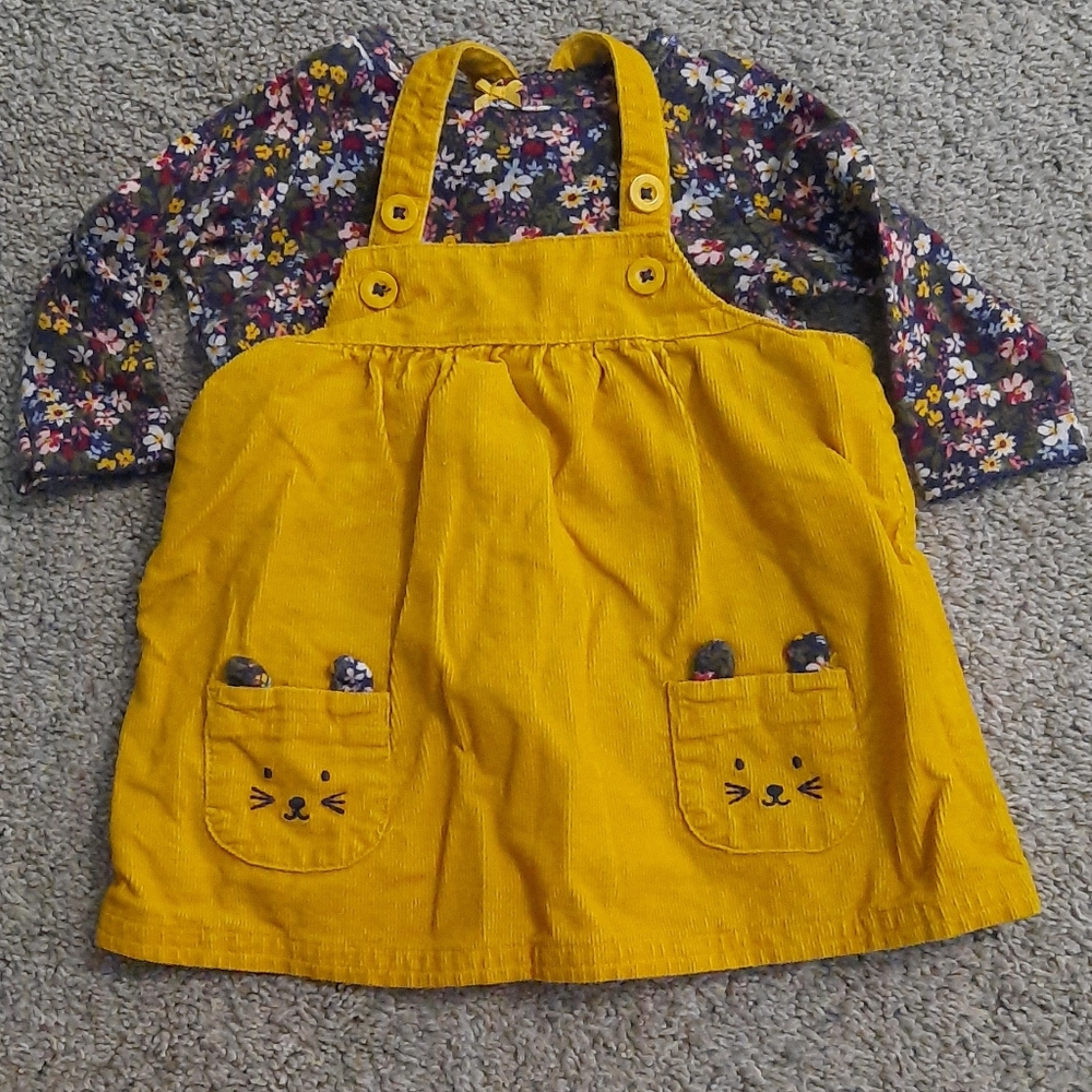 Infant Corduroy Dress Set